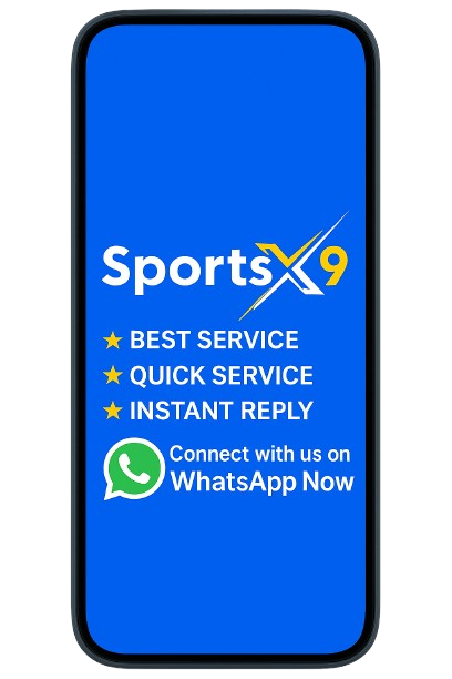 Connect with us on WhatsApp - Sports X 9